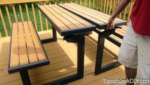 Awesome Convertable Picnic Table / Bench Review