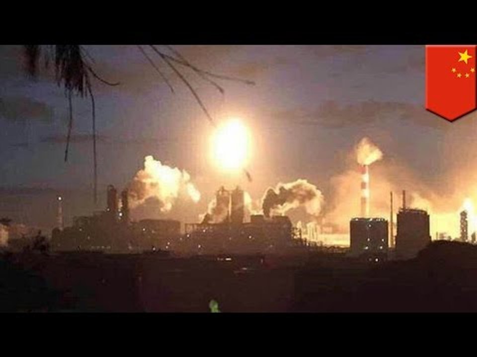 Chemical plant explosion and fire: China factory bursts into flames, injuring 3 people