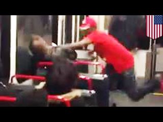 Train beating: Three black men assault white man for refusing to discuss Michael Brown