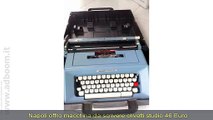 NAPOLI, FORIO   MACCHINA DA SCRIVERE OLIVETTI STUDIO 46 EURO 100