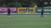 Valdivia treina bem e volta ao time titular do Palmeiras