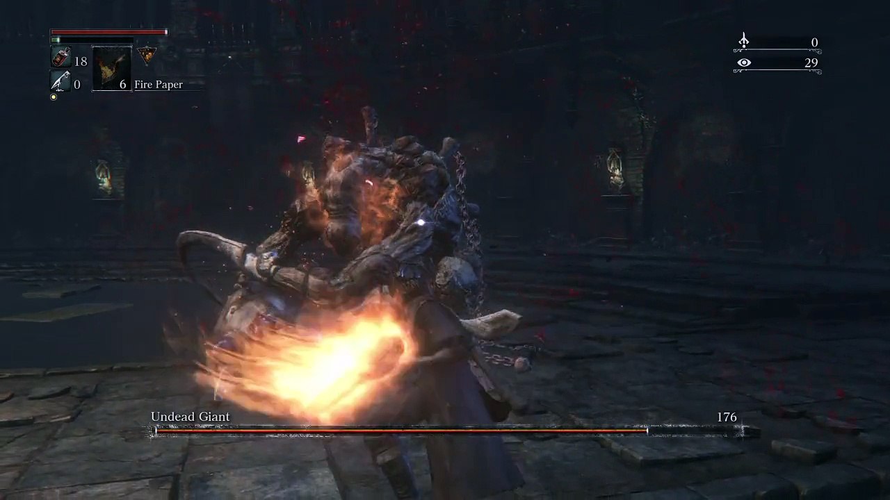 Bloodborne: How To Beat Undead giant #2."Mister Potato Hand"