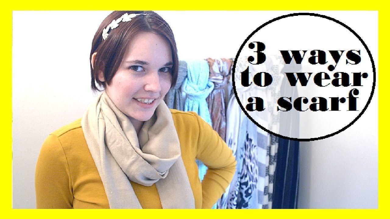 3 Ways To Wear A Scarf | Featuring MoonCats