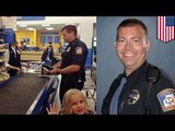 Polizist kauft Mutter einen Kindersitz