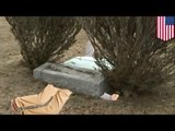 Śmierć na cmentarzu: nagrobek zabija mężczyznę
