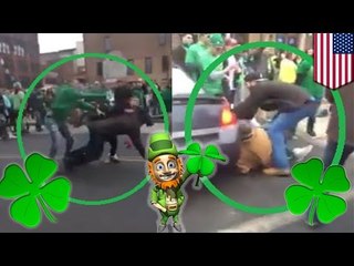 Bójka uliczna podczas świętowania Dnia Świętego Patryka