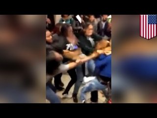 Walka nastolatek w McDonald's. 15-latka mocno pobita