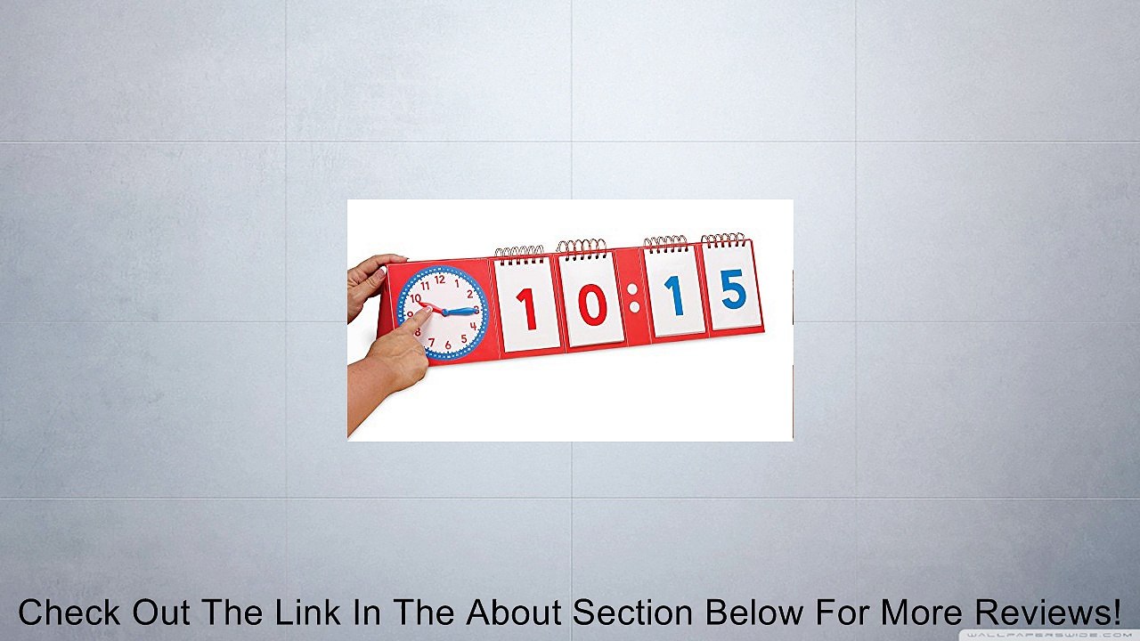 Educational Insights Telling Time Modular Flip Review