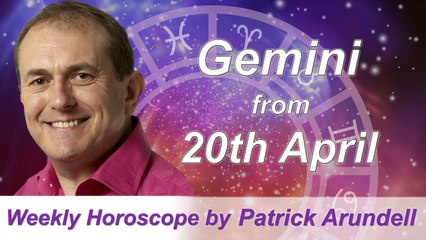 Gemini Weekly Horoscope from 20th April 2015