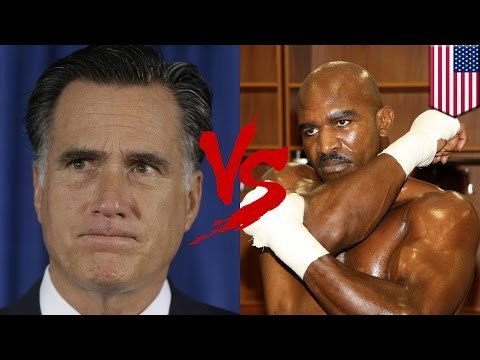 Mitt Romey i Evander Holyfield staną w ringu podczas gali charytatywnej