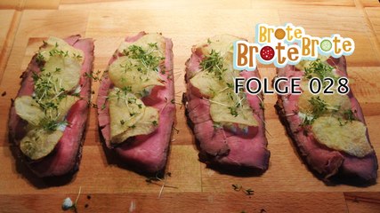 Folge 028 - Roastbeef-Sandwich mit Kräuterdip & Chips