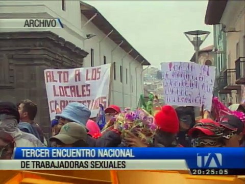 Trabajadoras sexuales preparan propuestas sobre sus derechos