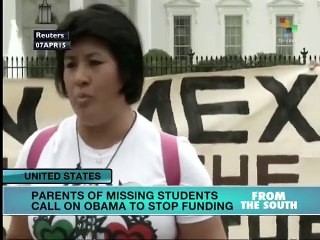 EUA: Ayotzinapa parents blast Plan Merida