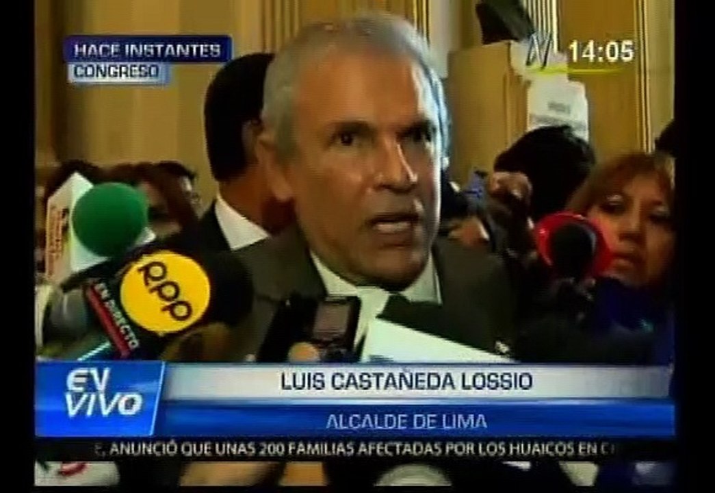 Luis Castañeda ante el Congreso: esto fue lo que respondió