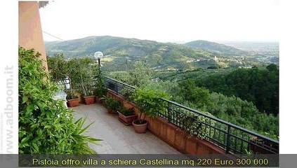 Download Video: PISTOIA, SERRAVALLE PISTOIESE   VILLA A SCHIERA  CASTELLINA MQ 220 EURO 300.000