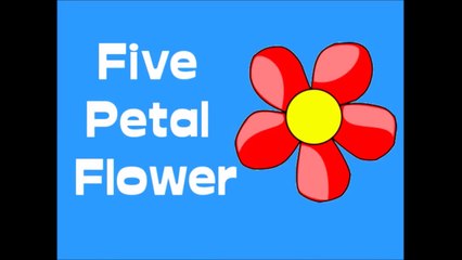 How to Make a Five Petal Flower