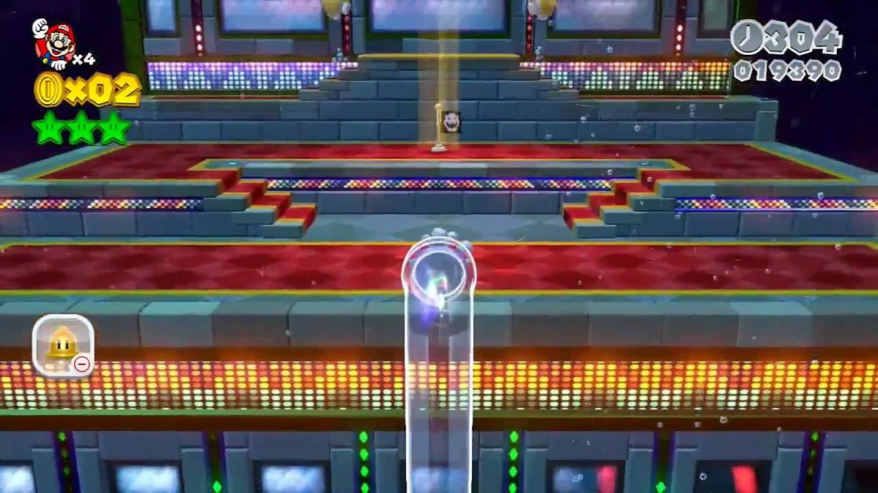 Super Mario 3D World Final Battle + Ending Credits [WII U]