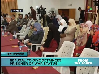 Palestinian prisoners demand POW status