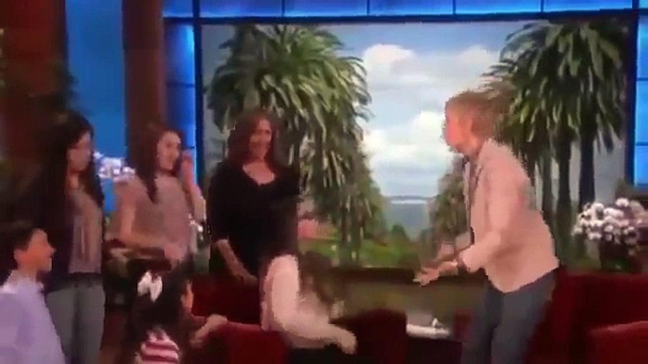 Bruno Mars Surprises A Fan on The Ellen DeGeneres Show 2013