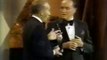 Bing Crosby Receives An Award From Bob Hope