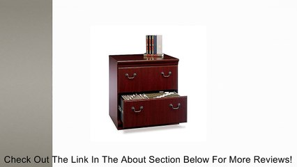 Bush Furniture Birmingham Lateral File Cabinet, Harvest Cherry Review