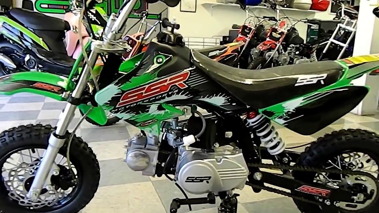 70cc PIT BIKE FOR KIDS - KIDS MINI DIRT BIKE SSR PIT BIKE SR70C and SR70 Kids Pit Bikes