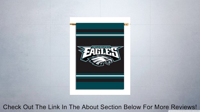PHILADELPHIA EAGLES NFL 2-SIDED BANNER (28 X 40) Review