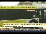 White Girl Beaten On A Bus By Blacks