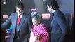 Amitabh, Abhishek and Jaya Bachchan at The Red Carpet of Screen Awards