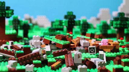 LEGO® Minecraft - The First Night Stop Motion
