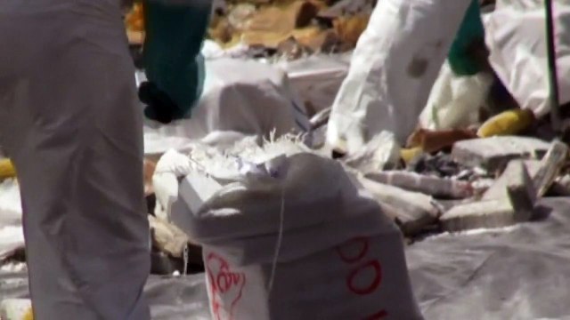 13 tonnes of drugs are burned in Panama dump