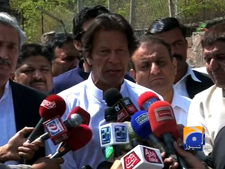 Imran Khan on Karachi Visit-08 April 2015