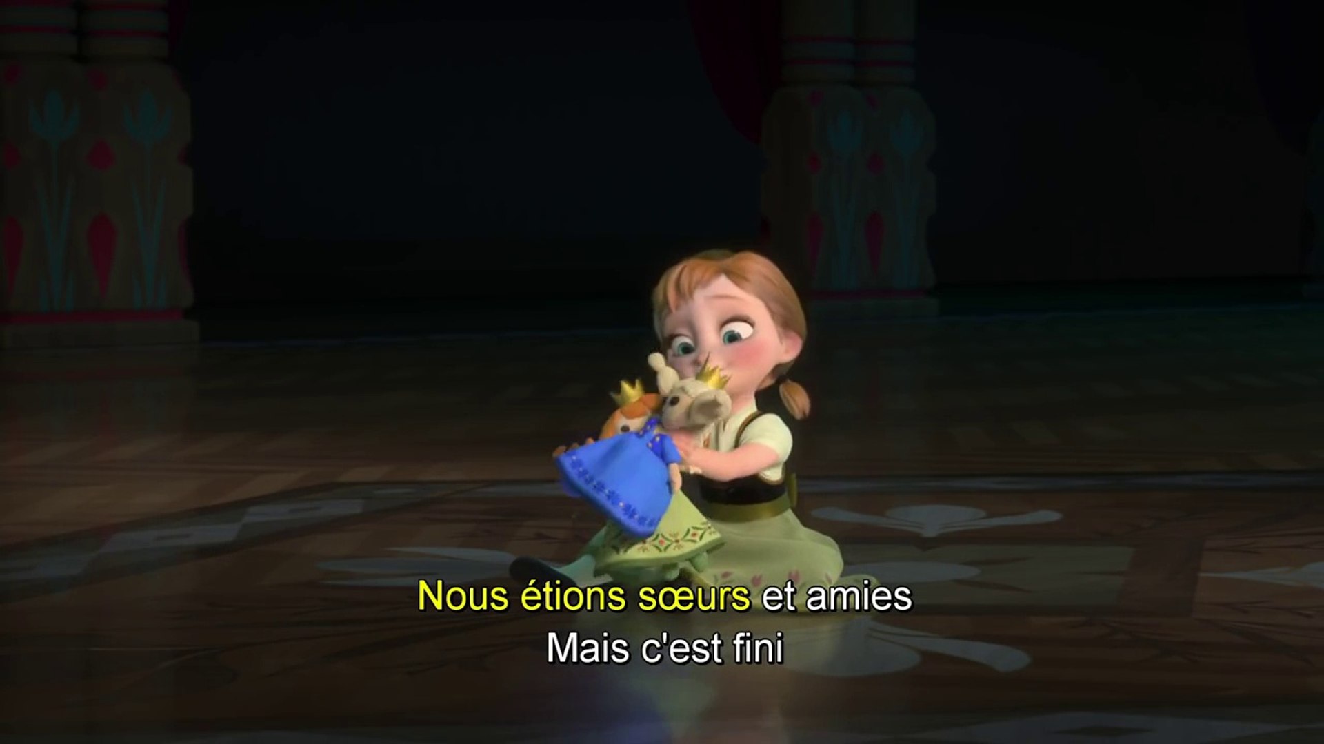 La Reine Des Neiges Karaoke Je Voudrais Un Bonhomme De Neige Vf Hd Disney Video Dailymotion