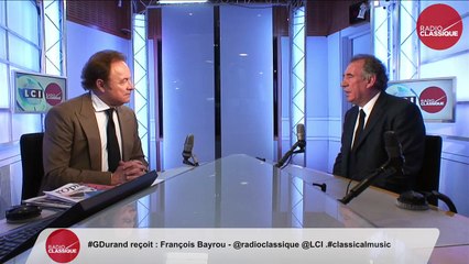 François Bayrou, invité de Guillaume Durand avec LCI (08.04.15)