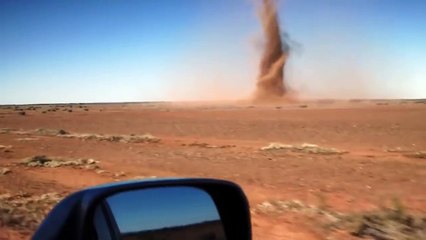 Crazy Tornado in the desert! So... Fake or not?!