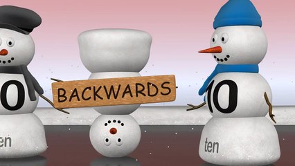 Numbers & Counting with Snowmen: Learning to Count 1-10 for Kids