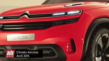 Citroën Aircross Concept 2015 : un SUV très chevronné - Officiel