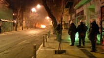 Hooded protesters attack Athens police with petrol bombs
