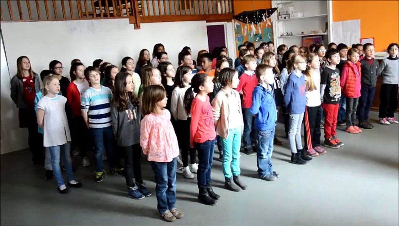 Ecole en choeur-Académie de Grenoble-Ecole élémentaire Institution Saint-Charles à Vienne