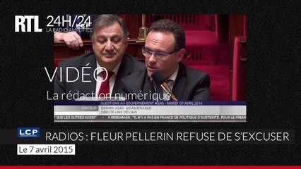 Fleur Pellerin refuse de s'excuser après ses propos polémiques sur les radios privées