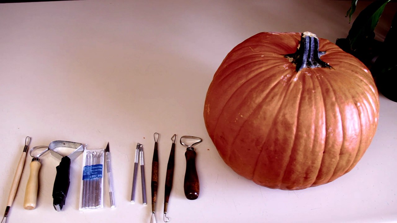 Carving A Pumpking
