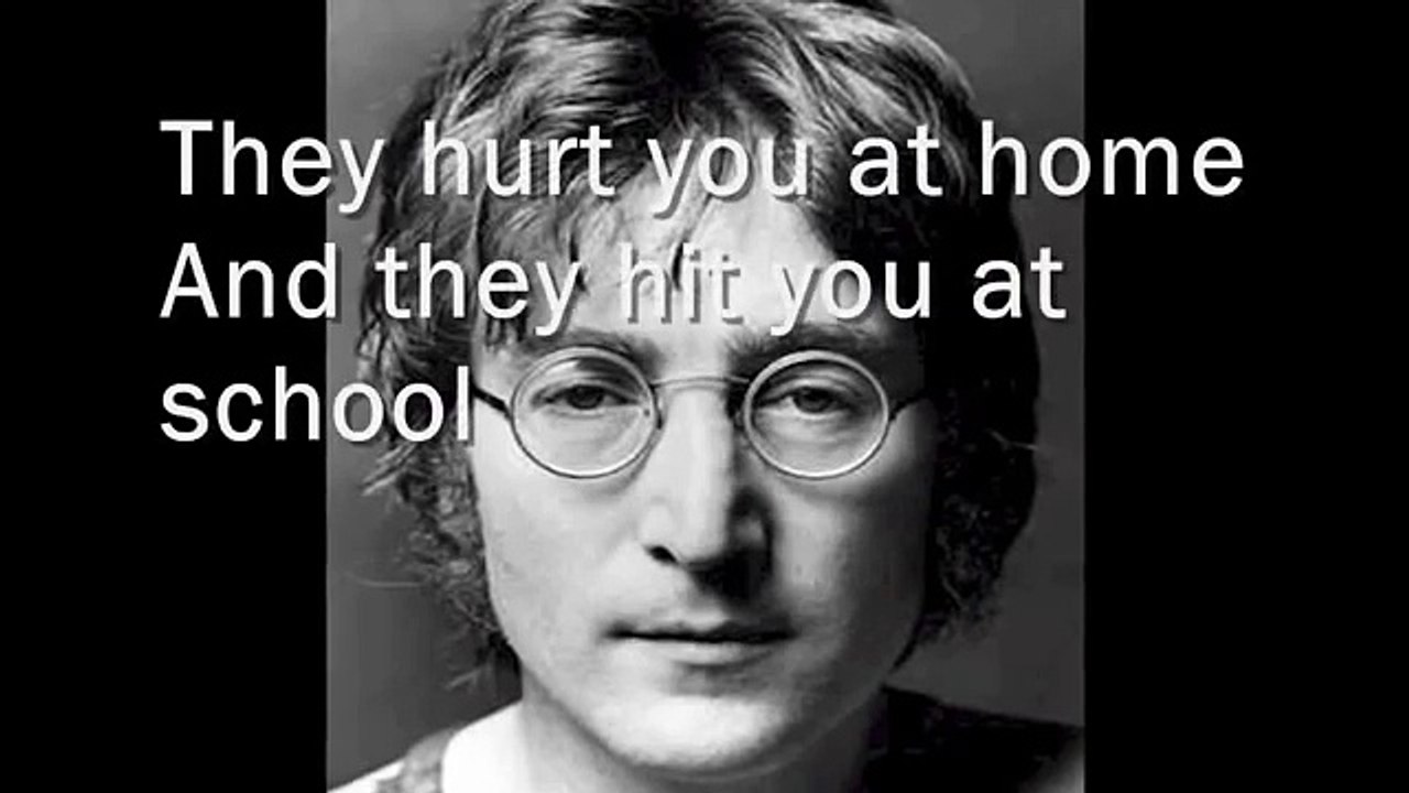 Working Class Hero- John Lennon- l Lyrics