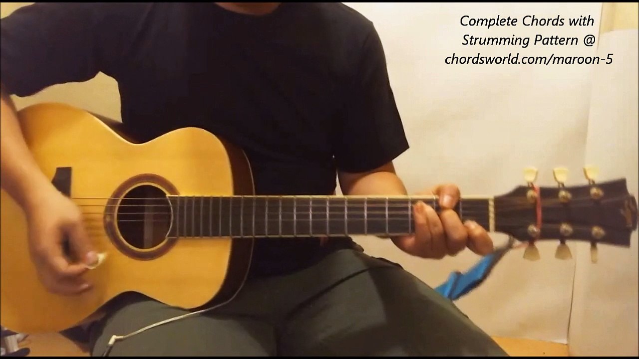 Maroon 5 Animals Guitar Chords