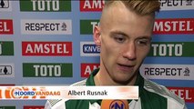Rusnak: Deze overwinning is ook voor de fans - RTV Noord