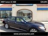 2007 Lexus LS 460 for Sale Baltimore Maryland | CarZone USA