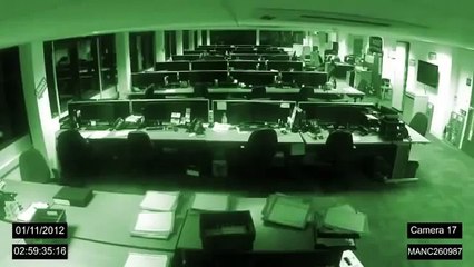Super Natural Activity Recorded in Office at 3am - Must Watch