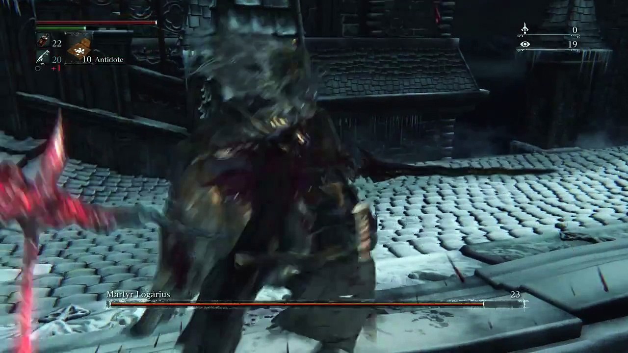 Bloodborne - PART 2 Easy mode Logarius