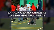 Barack Obama chambre la star NBA Paul Pierce