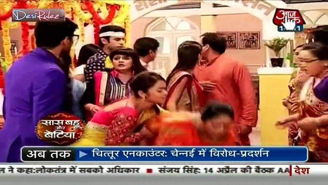 Saas Bahu Aur Betiyan [Aaj Tak] 8th April 2015pt1