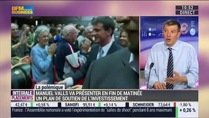 Nicolas Doze: Manuel Valls va présenter un plan de soutien à l'investissement - 08/04